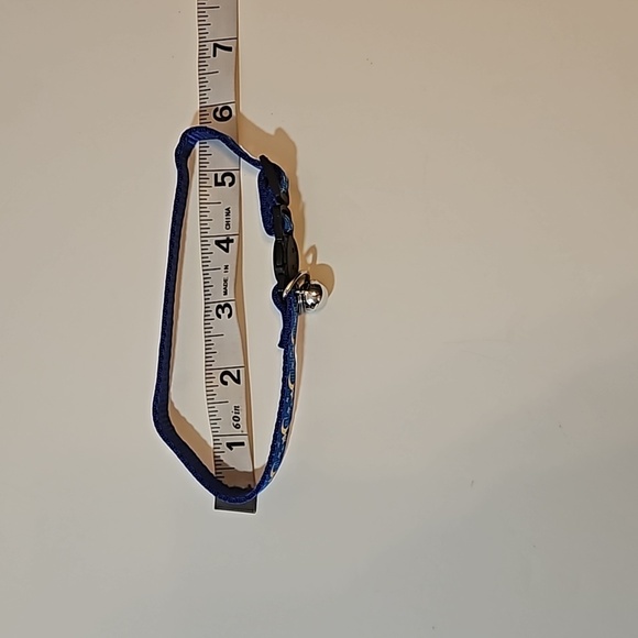 1- Cat Collar Stars and Moon, Reflective with Bell, Solid & Safe , Nylon, Pet - Picture 13 of 17